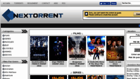 What Nextorrent.net website looked like in 2016 (7 years ago)