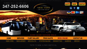 What Newyorklimorental.co website looked like in 2016 (7 years ago)
