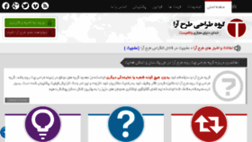 What Nafastarh.ir website looked like in 2016 (7 years ago)