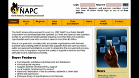 What Napc.pro website looked like in 2016 (7 years ago)