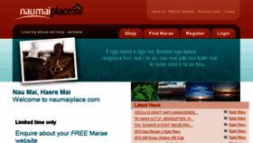 What Naumaiplace.com website looked like in 2016 (7 years ago)