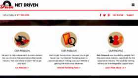 What Netdriven.com website looked like in 2016 (7 years ago)