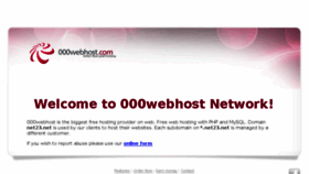 What Net23.net website looked like in 2016 (7 years ago)