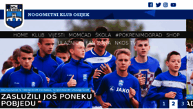 What Nk-osijek.hr website looked like in 2016 (7 years ago)