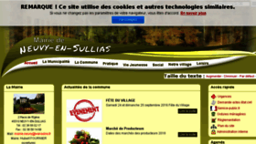 What Neuvy-en-sullias.fr website looked like in 2016 (7 years ago)