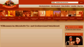 What Naturideen.de website looked like in 2016 (7 years ago)