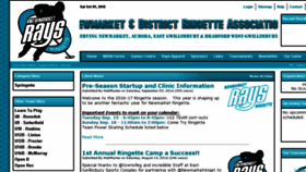 What Newmarketringette.ca website looked like in 2016 (7 years ago)