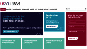 What N-ram.co.uk website looked like in 2016 (7 years ago)