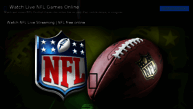 What Nflstreamonline.com website looked like in 2016 (7 years ago)
