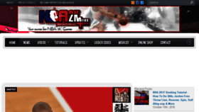 What Nba2k4life.com website looked like in 2016 (7 years ago)