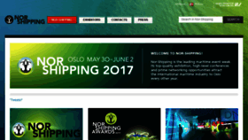 What Nor-shipping.no website looked like in 2016 (7 years ago)