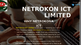 What Netrokonaict.com website looked like in 2016 (7 years ago)
