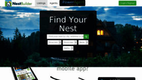 What Nestbuilder.com website looked like in 2016 (7 years ago)