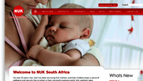 What Nuk.co.za website looked like in 2016 (7 years ago)