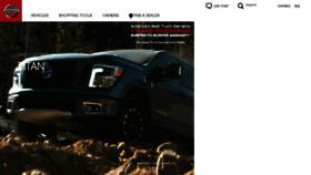 What Nissanusa.com website looked like in 2016 (7 years ago)