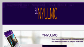 What Nyuonsitehealth.org website looked like in 2016 (7 years ago)