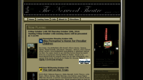 What Norwoodtheatre.com website looked like in 2016 (7 years ago)