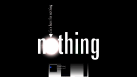 What Nothing.net website looked like in 2016 (7 years ago)