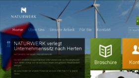 What Naturwerk-energien.de website looked like in 2016 (7 years ago)