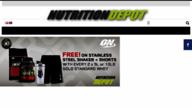 What Nutritiondepot.co.th website looked like in 2016 (7 years ago)