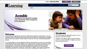 What Nmlearning.com website looked like in 2016 (7 years ago)