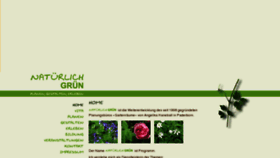 What Natuerlichgruen.info website looked like in 2016 (7 years ago)