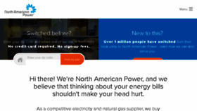 What Napowerconn.com website looked like in 2016 (7 years ago)
