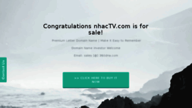 What Nhactv.com website looked like in 2016 (7 years ago)