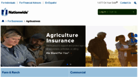 What Nationwideagribusiness.com website looked like in 2016 (7 years ago)