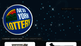 What Nylotterysweeps.com website looked like in 2016 (7 years ago)