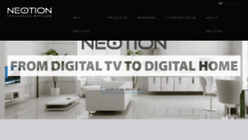 What Neotion.com website looked like in 2016 (7 years ago)
