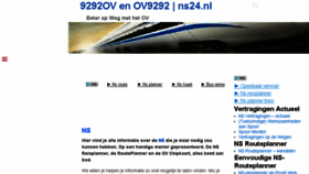 What Ns24.nl website looked like in 2016 (9 years ago)