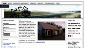 What Newlifeautomotive.com website looked like in 2016 (7 years ago)