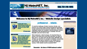 What Njmetronet.com website looked like in 2016 (7 years ago)