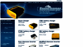 What Nauticharger.com website looked like in 2016 (7 years ago)