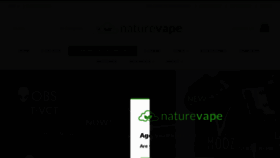What Naturevape.co.uk website looked like in 2016 (7 years ago)