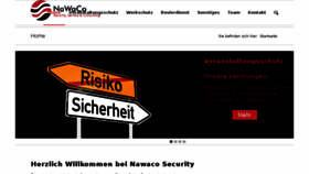 What Nawaco-security.de website looked like in 2016 (7 years ago)