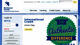 What Nsefcu.org website looked like in 2016 (7 years ago)