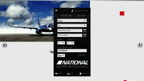 What Nationalairlines.com website looked like in 2016 (7 years ago)