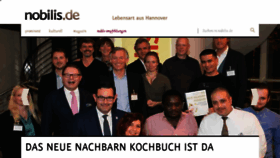 What Nobilis.de website looked like in 2016 (9 years ago)