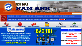 What Noithatnamanh.com website looked like in 2016 (7 years ago)