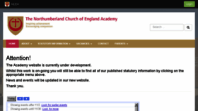 What Ncea.org.uk website looked like in 2016 (7 years ago)