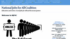 What Njfac.org website looked like in 2016 (7 years ago)