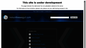 What Nelsontheseagull.com website looked like in 2016 (7 years ago)