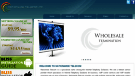 What Nationwidetelecom.net website looked like in 2016 (7 years ago)