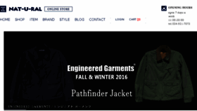 What Natural1999.com website looked like in 2016 (9 years ago)