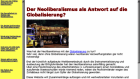 What Neo-liberalismus.de website looked like in 2016 (7 years ago)