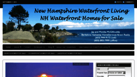 What Nhwaterfronthomesforsale.com website looked like in 2016 (7 years ago)