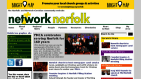 What Networknorwich.co.uk website looked like in 2016 (7 years ago)
