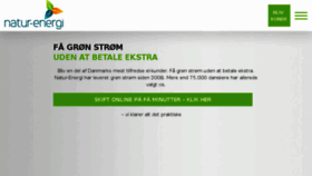 What Natur-energi.dk website looked like in 2016 (7 years ago)